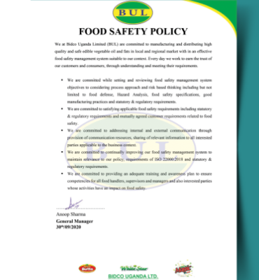 Food Safety